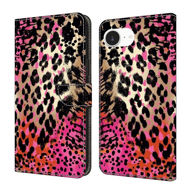 Custodia portafoglio in ecopelle effetto cristallo per iPhone 17