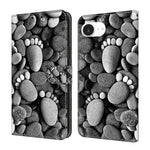 Custodia portafoglio in ecopelle effetto cristallo per iPhone 17