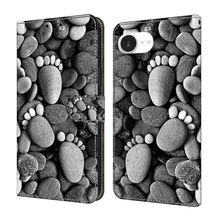 Custodia portafoglio in ecopelle effetto cristallo per iPhone 17