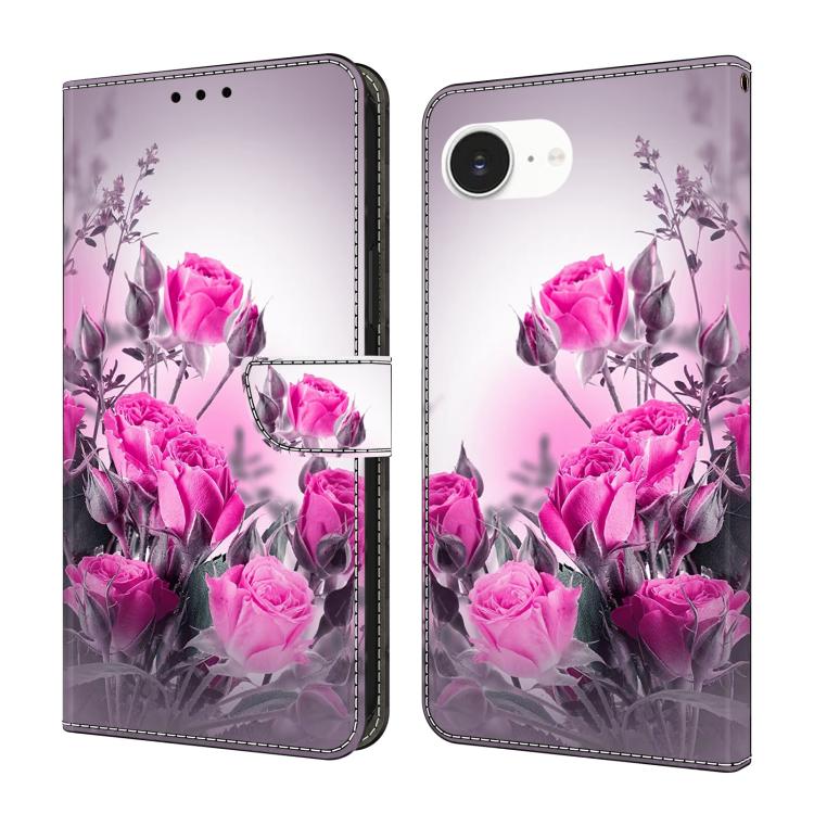 Custodia portafoglio in ecopelle effetto cristallo per iPhone 17
