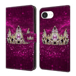 Custodia portafoglio in ecopelle effetto cristallo per iPhone 17