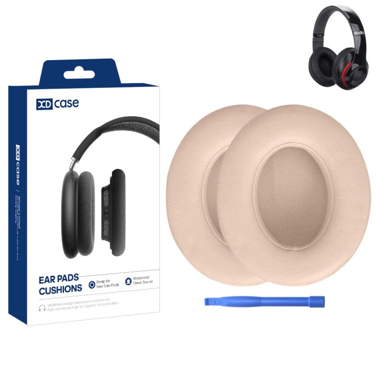 XDcase 1 paio di cuscinetti auricolari di ricambio in memory foam per cuffie con strumento di estrazione, For Beats Studio 2.0 / 3.0