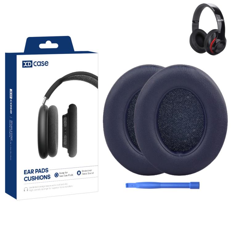 XDcase 1 paio di cuscinetti auricolari di ricambio in memory foam per cuffie con strumento di estrazione, For Beats Studio 2.0 / 3.0