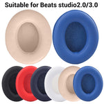 XDcase 1 paio di cuscinetti auricolari di ricambio in memory foam per cuffie con strumento di estrazione, For Beats Studio 2.0 / 3.0