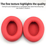 XDcase 1 paio di cuscinetti auricolari di ricambio in memory foam per cuffie con strumento di estrazione, For Beats Studio 2.0 / 3.0