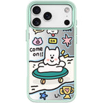 Custodia magnetica per telefono con motivo "Happy Weekend", For iPhone 17 Pro Max, For iPhone 17 Pro, For iPhone 17, For iPhone Air