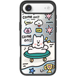 Custodia magnetica per telefono con motivo "Happy Weekend", For iPhone 17 Pro Max, For iPhone 17 Pro, For iPhone 17, For iPhone Air
