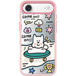 Custodia magnetica per telefono con motivo "Happy Weekend", For iPhone 17 Pro Max, For iPhone 17 Pro, For iPhone 17, For iPhone Air