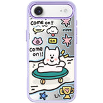Custodia magnetica per telefono con motivo "Happy Weekend", For iPhone 17 Pro Max, For iPhone 17 Pro, For iPhone 17, For iPhone Air