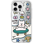 Custodia magnetica per telefono con motivo "Happy Weekend", For iPhone 16 Pro Max, For iPhone 16 Pro, For iPhone 16 Plus, For iPhone 16