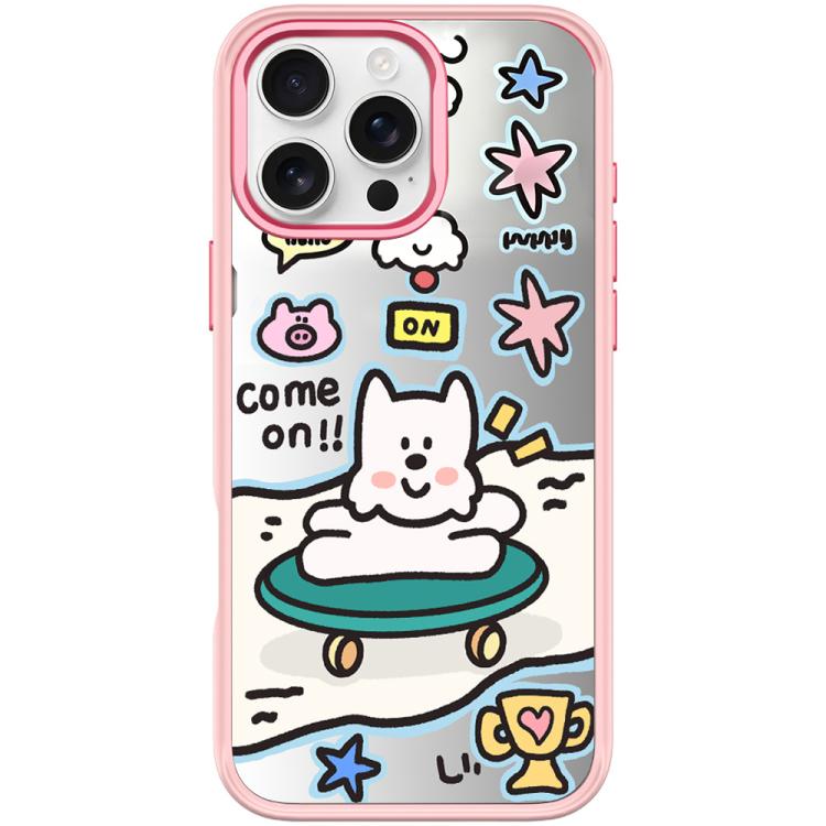 Custodia magnetica per telefono con motivo "Happy Weekend", For iPhone 16 Pro Max, For iPhone 16 Pro, For iPhone 16 Plus, For iPhone 16