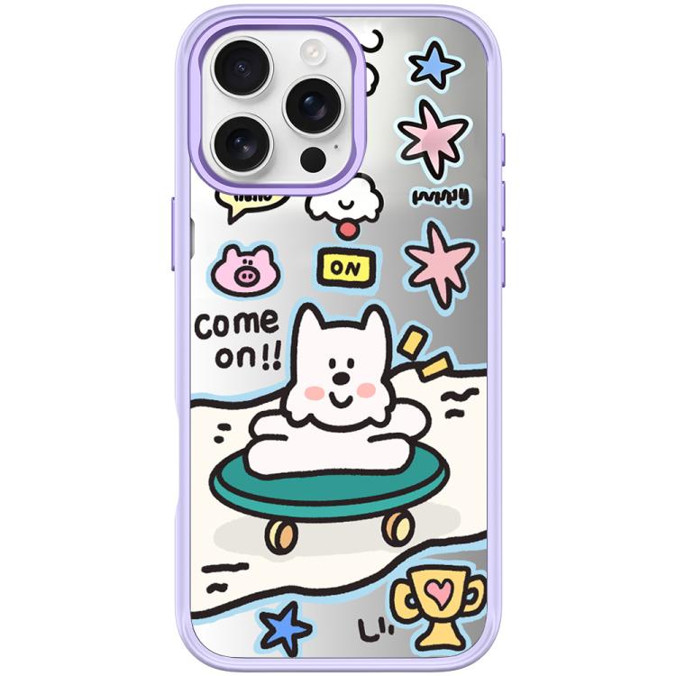 Custodia magnetica per telefono con motivo "Happy Weekend", For iPhone 16 Pro Max, For iPhone 16 Pro, For iPhone 16 Plus, For iPhone 16