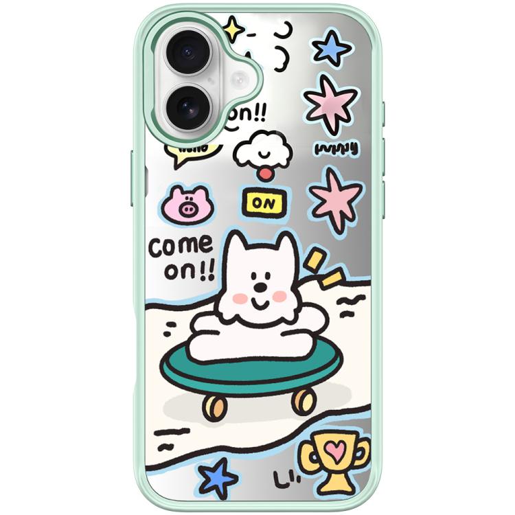 Custodia magnetica per telefono con motivo "Happy Weekend", For iPhone 16 Pro Max, For iPhone 16 Pro, For iPhone 16 Plus, For iPhone 16