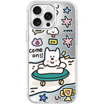 Custodia magnetica per telefono con motivo "Happy Weekend", For iPhone 15 Pro Max, For iPhone 15 Pro