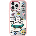 Custodia magnetica per telefono con motivo "Happy Weekend", For iPhone 15 Pro Max, For iPhone 15 Pro