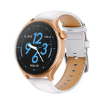 Smartwatch GTR2 con schermo Ultra HD da 1,46 pollici, chiamate Bluetooth e supporto per il monitoraggio della salute.