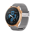 Smartwatch GTR2 con schermo Ultra HD da 1,46 pollici, chiamate Bluetooth e supporto per il monitoraggio della salute.