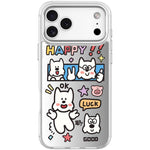 Custodia magnetica per telefono con motivo "Buona giornata", For iPhone 17 Pro Max, For iPhone 17 Pro, For iPhone 17, For iPhone Air