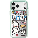 Custodia magnetica per telefono con motivo "Buona giornata", For iPhone 17 Pro Max, For iPhone 17 Pro, For iPhone 17, For iPhone Air