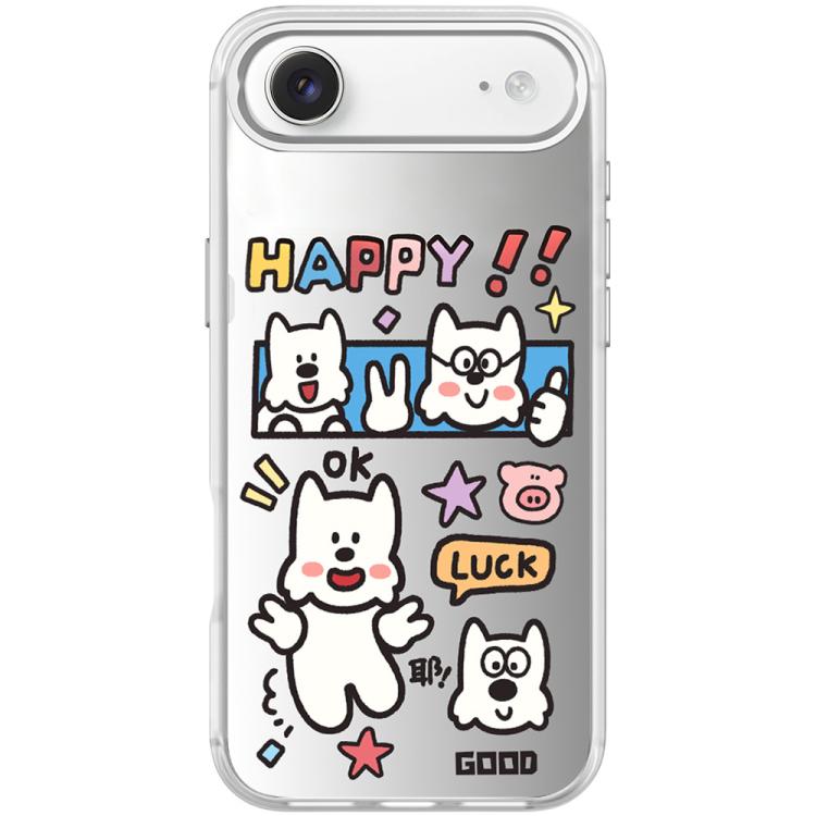 Custodia magnetica per telefono con motivo "Buona giornata", For iPhone 17 Pro Max, For iPhone 17 Pro, For iPhone 17, For iPhone Air