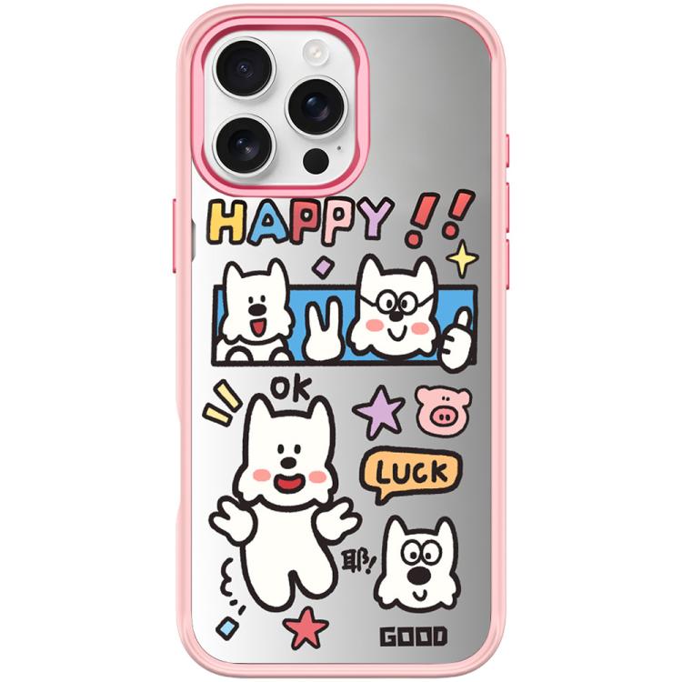 Custodia magnetica per telefono con motivo "Buona giornata", For iPhone 16 Pro Max, For iPhone 16 Pro, For iPhone 16 Plus, For iPhone 16