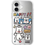Custodia magnetica per telefono con motivo "Buona giornata", For iPhone 16 Pro Max, For iPhone 16 Pro, For iPhone 16 Plus, For iPhone 16