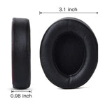 XDcase 1 paio di cuscinetti auricolari di ricambio in similpelle con strumento di estrazione, For Beats Solo Pro Wireless