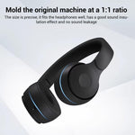 XDcase 1 paio di cuscinetti auricolari di ricambio in similpelle con strumento di estrazione, For Beats Solo Pro Wireless