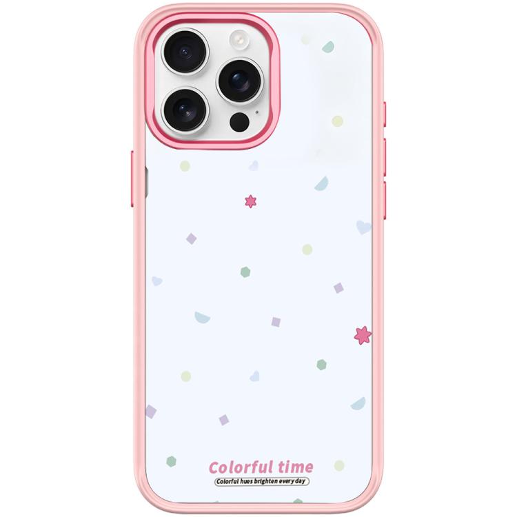 Custodia magnetica per telefono con motivo a stelle colorate, For iPhone 15 Pro Max, For iPhone 15 Pro