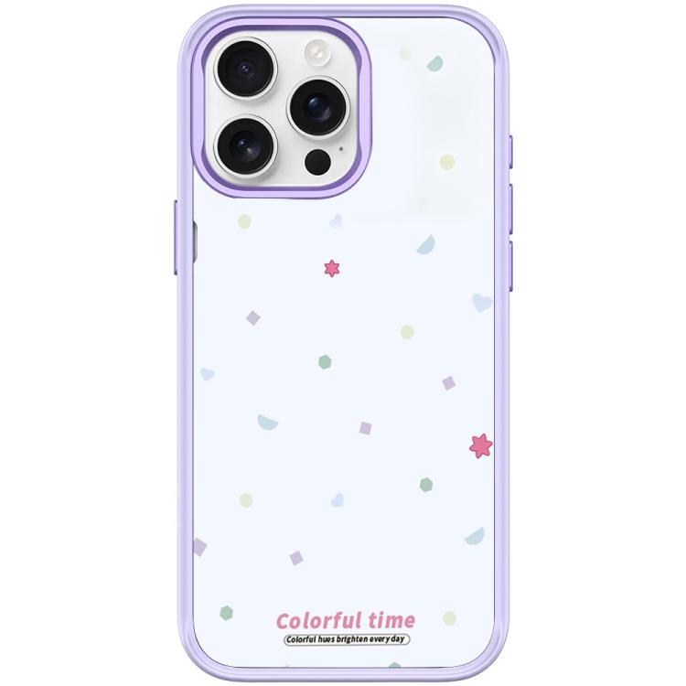 Custodia magnetica per telefono con motivo a stelle colorate, For iPhone 15 Pro Max, For iPhone 15 Pro
