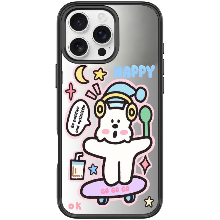 Custodia magnetica per telefono con motivo cane skater, For iPhone 16 Pro Max, For iPhone 16 Pro, For iPhone 16 Plus, For iPhone 16