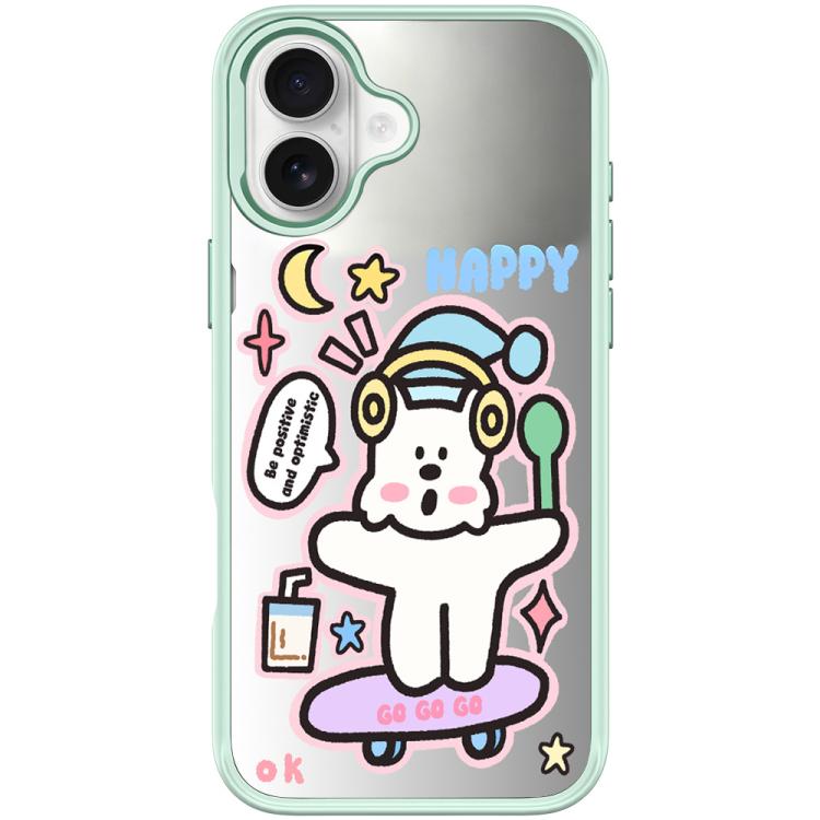 Custodia magnetica per telefono con motivo cane skater, For iPhone 16 Pro Max, For iPhone 16 Pro, For iPhone 16 Plus, For iPhone 16