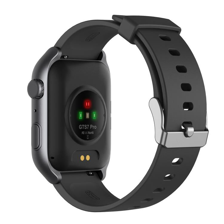 Smartwatch GTS7 Pro con schermo HD ultra-ampio da 2 pollici, chiamate Bluetooth e supporto per il monitoraggio della salute.
