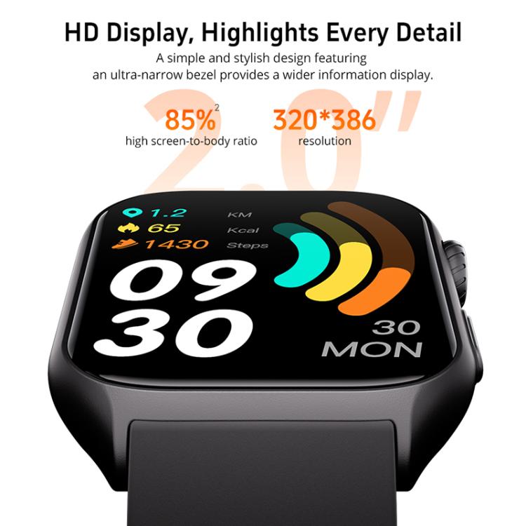 Smartwatch GTS7 Pro con schermo HD ultra-ampio da 2 pollici, chiamate Bluetooth e supporto per il monitoraggio della salute.