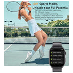 Smartwatch GTS7 Pro con schermo HD ultra-ampio da 2 pollici, chiamate Bluetooth e supporto per il monitoraggio della salute.