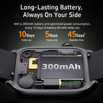 Smartwatch GTS7 Pro con schermo HD ultra-ampio da 2 pollici, chiamate Bluetooth e supporto per il monitoraggio della salute.
