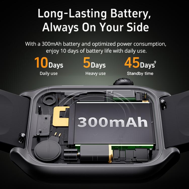 Smartwatch GTS7 Pro con schermo HD ultra-ampio da 2 pollici, chiamate Bluetooth e supporto per il monitoraggio della salute.