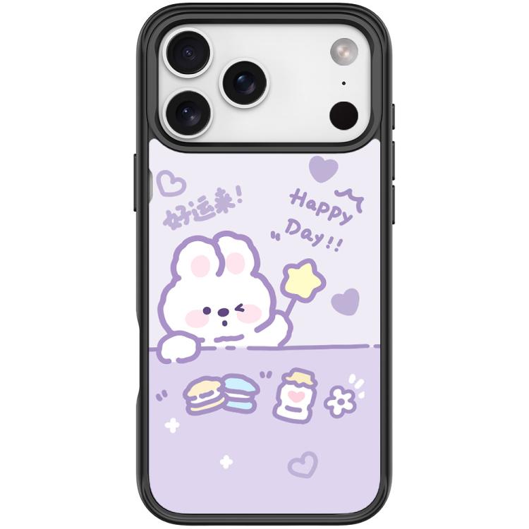 Custodia magnetica per telefono con motivo a coniglio stellato portafortuna, For iPhone 17 Pro Max, For iPhone 17 Pro, For iPhone 17, For iPhone Air