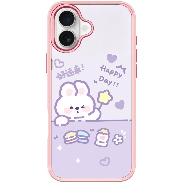Custodia magnetica per telefono con motivo a coniglio stellato portafortuna, For iPhone 17 Pro Max, For iPhone 17 Pro, For iPhone 17, For iPhone Air