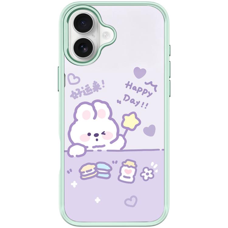 Custodia magnetica per telefono con motivo a coniglio stellato portafortuna, For iPhone 17 Pro Max, For iPhone 17 Pro, For iPhone 17, For iPhone Air