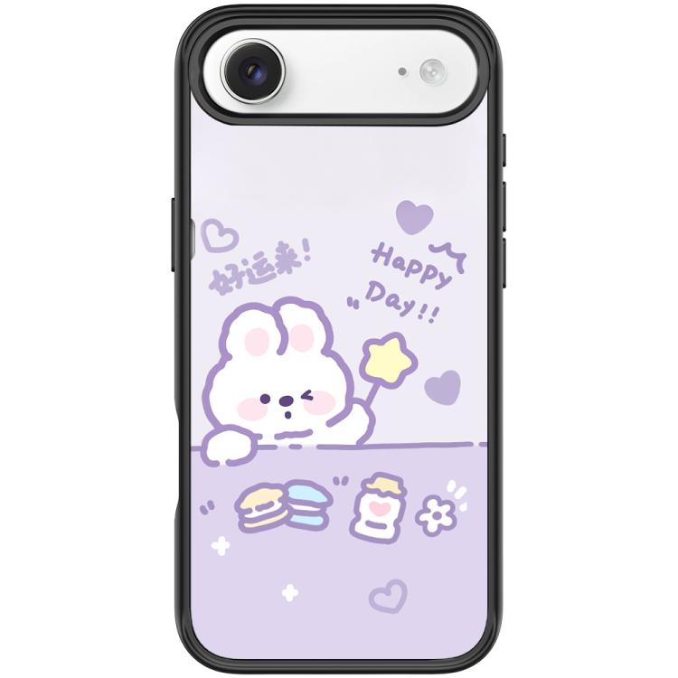 Custodia magnetica per telefono con motivo a coniglio stellato portafortuna, For iPhone 17 Pro Max, For iPhone 17 Pro, For iPhone 17, For iPhone Air