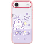 Custodia magnetica per telefono con motivo a coniglio stellato portafortuna, For iPhone 17 Pro Max, For iPhone 17 Pro, For iPhone 17, For iPhone Air