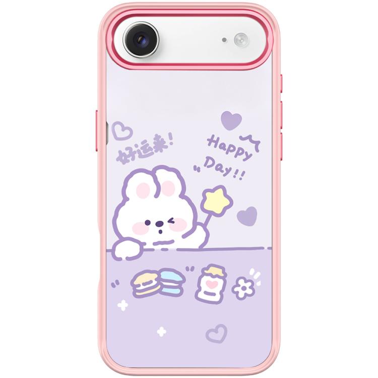 Custodia magnetica per telefono con motivo a coniglio stellato portafortuna, For iPhone 17 Pro Max, For iPhone 17 Pro, For iPhone 17, For iPhone Air