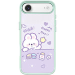 Custodia magnetica per telefono con motivo a coniglio stellato portafortuna, For iPhone 17 Pro Max, For iPhone 17 Pro, For iPhone 17, For iPhone Air