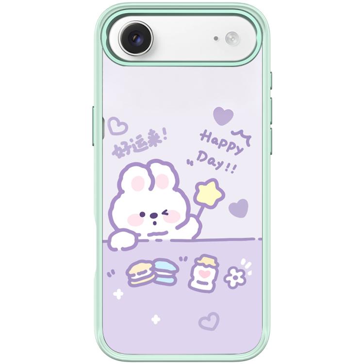Custodia magnetica per telefono con motivo a coniglio stellato portafortuna, For iPhone 17 Pro Max, For iPhone 17 Pro, For iPhone 17, For iPhone Air