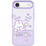 Custodia magnetica per telefono con motivo a coniglio stellato portafortuna, For iPhone 17 Pro Max, For iPhone 17 Pro, For iPhone 17, For iPhone Air