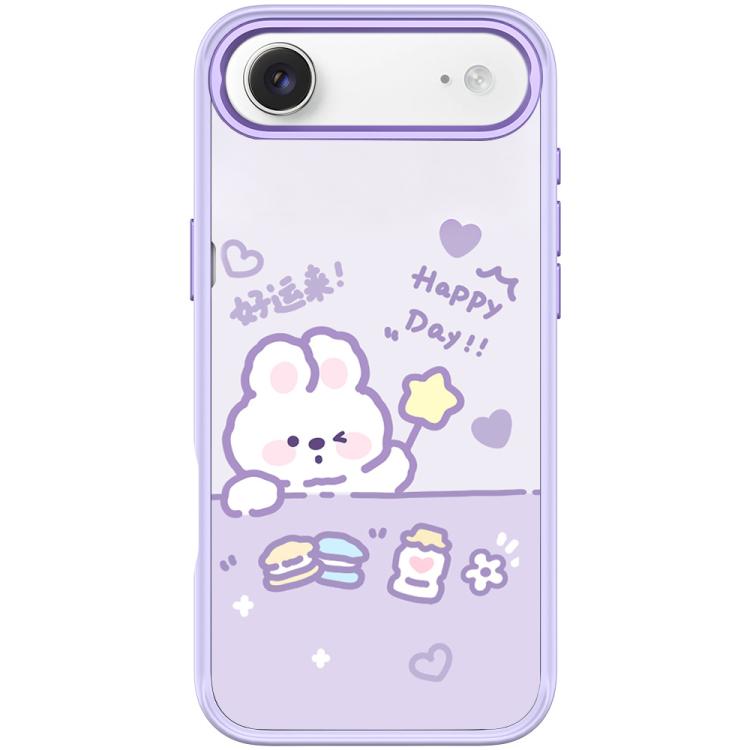 Custodia magnetica per telefono con motivo a coniglio stellato portafortuna, For iPhone 17 Pro Max, For iPhone 17 Pro, For iPhone 17, For iPhone Air