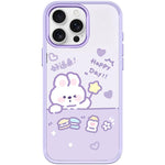 Custodia magnetica per telefono con motivo a coniglio stellato portafortuna, For iPhone 15 Pro Max, For iPhone 15 Pro