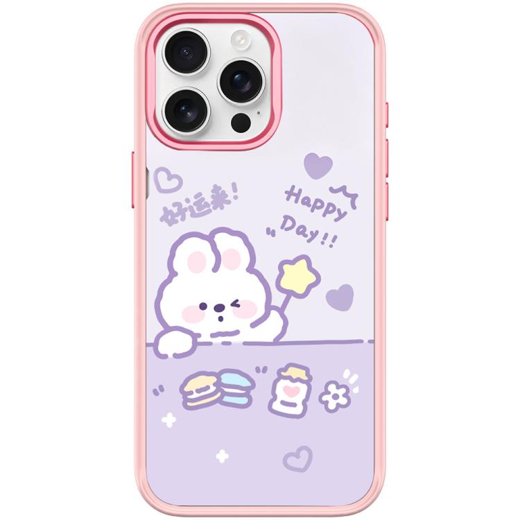 Custodia magnetica per telefono con motivo a coniglio stellato portafortuna, For iPhone 15 Pro Max, For iPhone 15 Pro