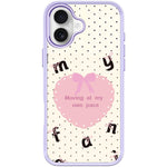 Custodia magnetica per telefono con motivo a cuori bianchi, For iPhone 16 Pro Max, For iPhone 16 Pro, For iPhone 16 Plus, For iPhone 16